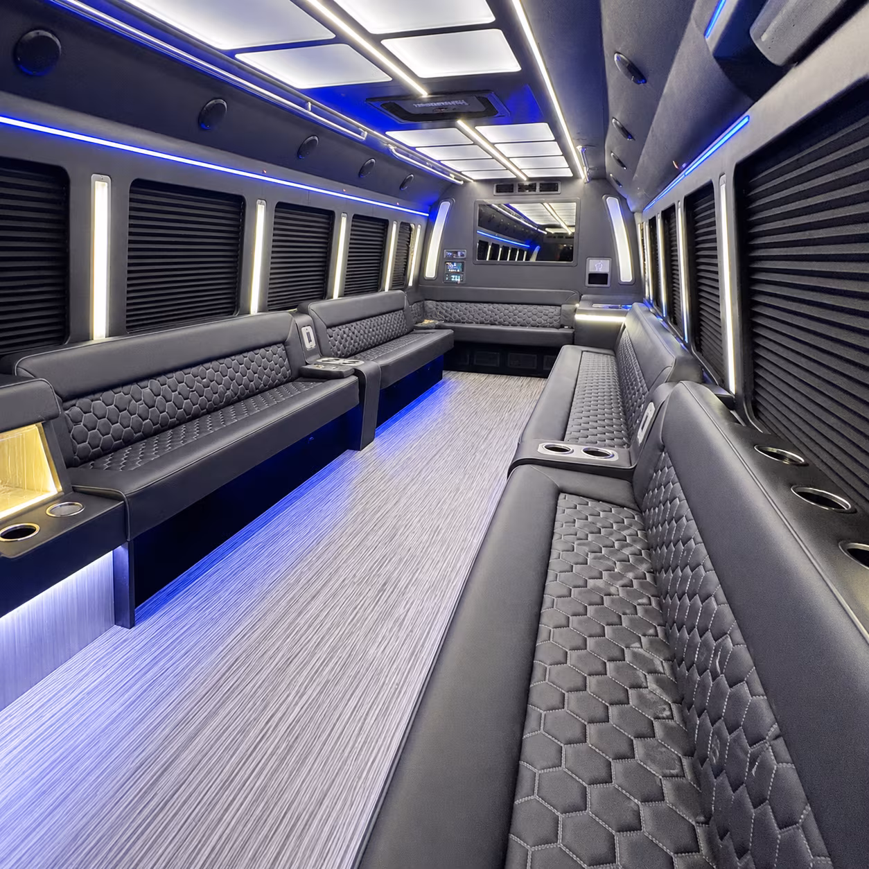 parsippany troy hills party bus rentals inside
