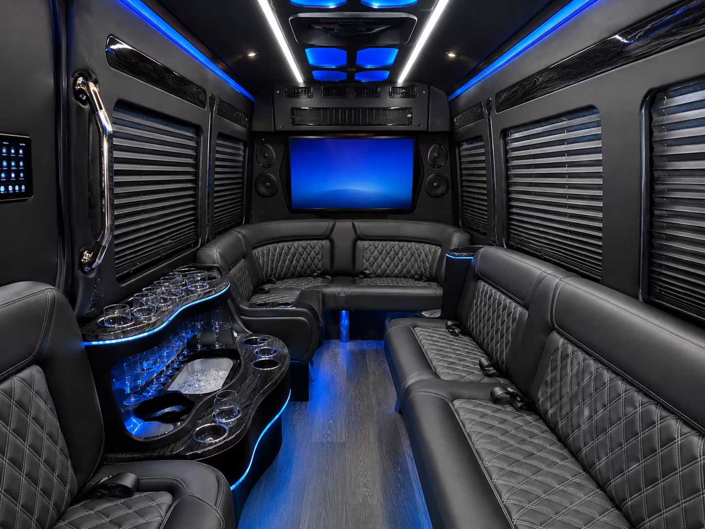 prom and school event buses for parsippany students